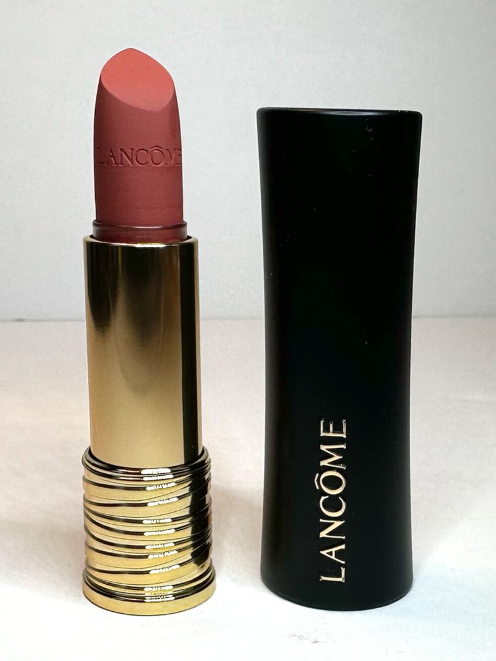 Lancôme L'Absolu Rouge Drama Matte Lipstick 274 French Tea FULL SIZE NEW